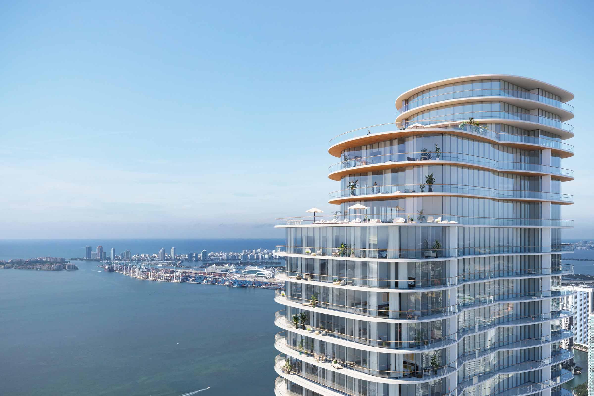 Rendering of Cipriani Residences Brickell温泉 Miami Views Hummingbird